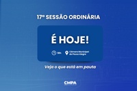 17ª sessão ordinária da Câmara tem pauta com projetos voltados à inclusão, transporte e conscientização social