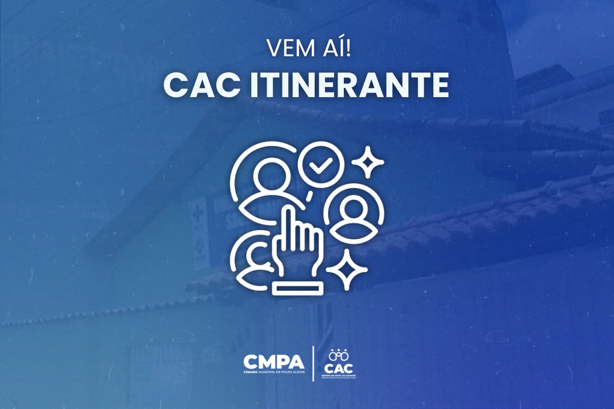 CAC Itinerante visita o bairro Jardim América neste sábado, 9 de maio