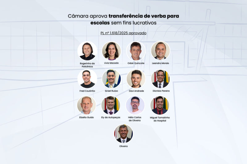 Câmara aprova transferência de verba para escolas sem fins lucrativos