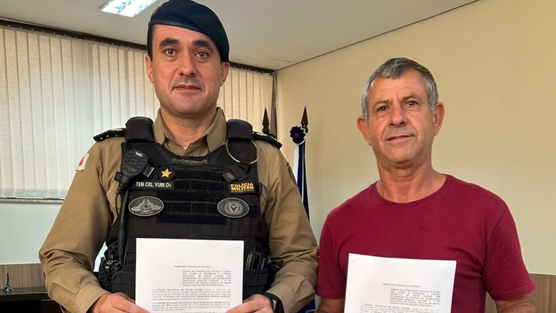 Câmara e PMMG assinam convênio educacional para trabalhar educação preventiva no município