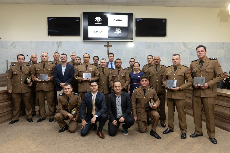 Câmara realiza sessão em homenagem aos 250 anos da Polícia Militar de Minas Gerais