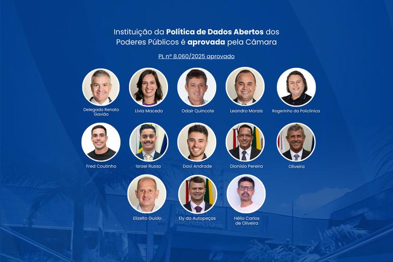 Instituição da Política de Dados Abertos dos Poderes Públicos é aprovada pela Câmara