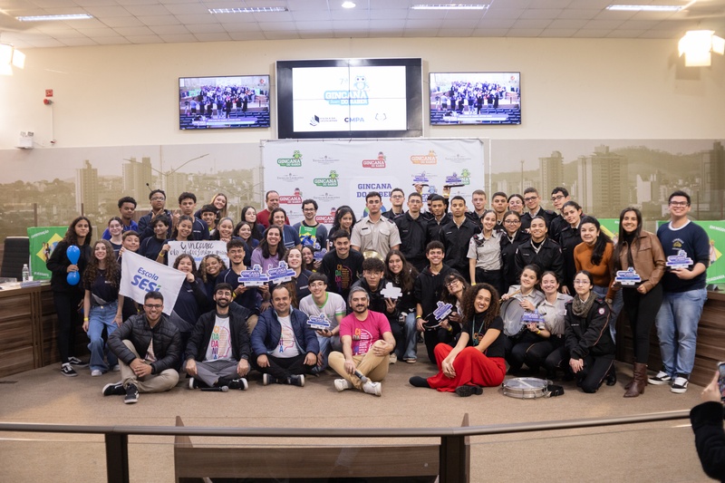 Jovens brilham em mais uma final da Gincana do Saber