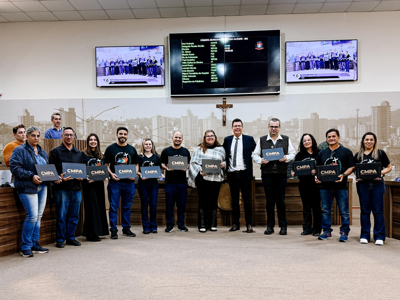 Paróquia de São José Operário é homenageada pela Câmara de Pouso Alegre