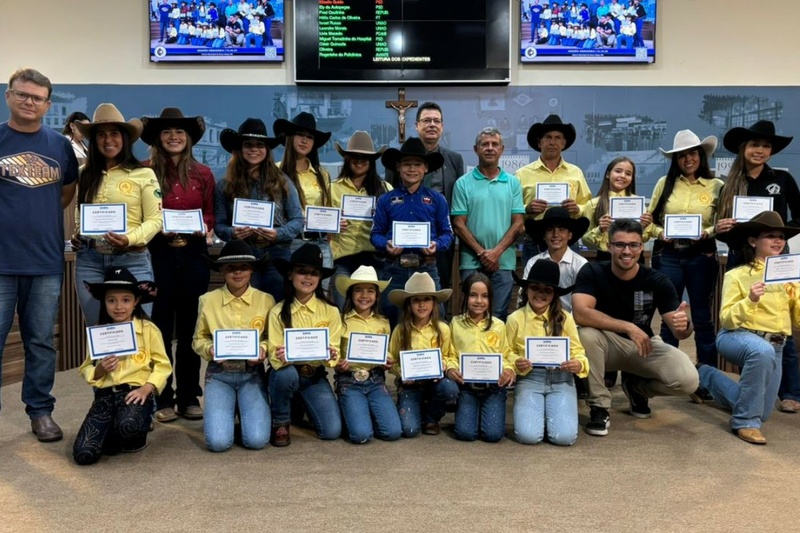 Pessoas ligadas ao 3º Rodeio de Pouso Alegre são homenageadas pela Câmara