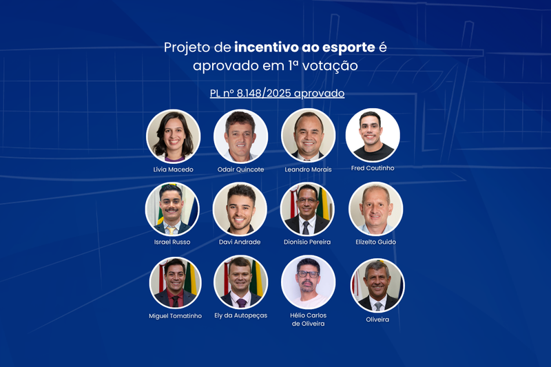 Projeto de incentivo ao esporte é aprovado em 1ª votação