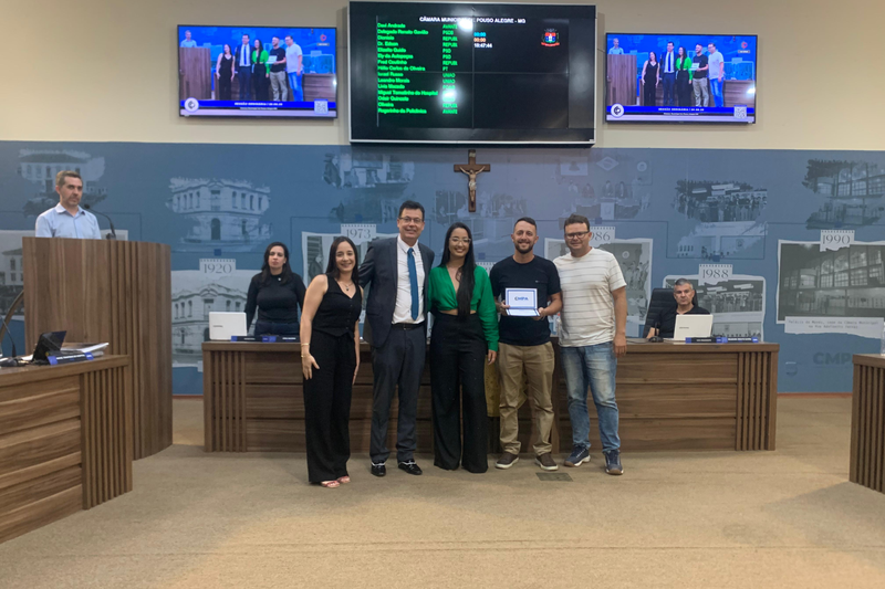 Sandro Aragon Alves é homenageado na Câmara por destaque nacional na segurança pública