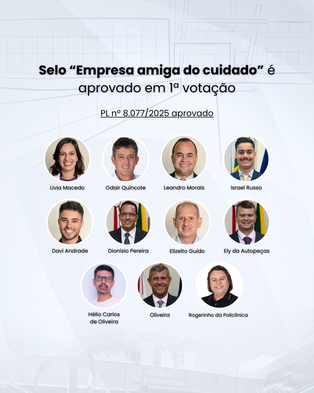 Selo “Empresa amiga do cuidado” é aprovado em 1ª votação 