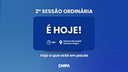 Veja o que está na pauta da 2ª sessão ordinária de 2026