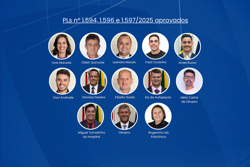 Vereadores votam projetos orçamentários do Poder Executivo